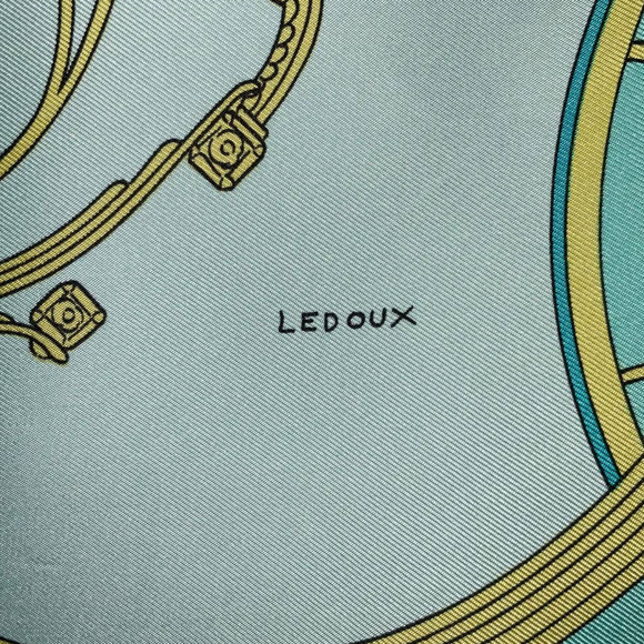 Hermes “Springs” 100% Silk Twill Scarf by Philippe Ledoux 90cm Square NWT/BOX - Picture 5 of 16